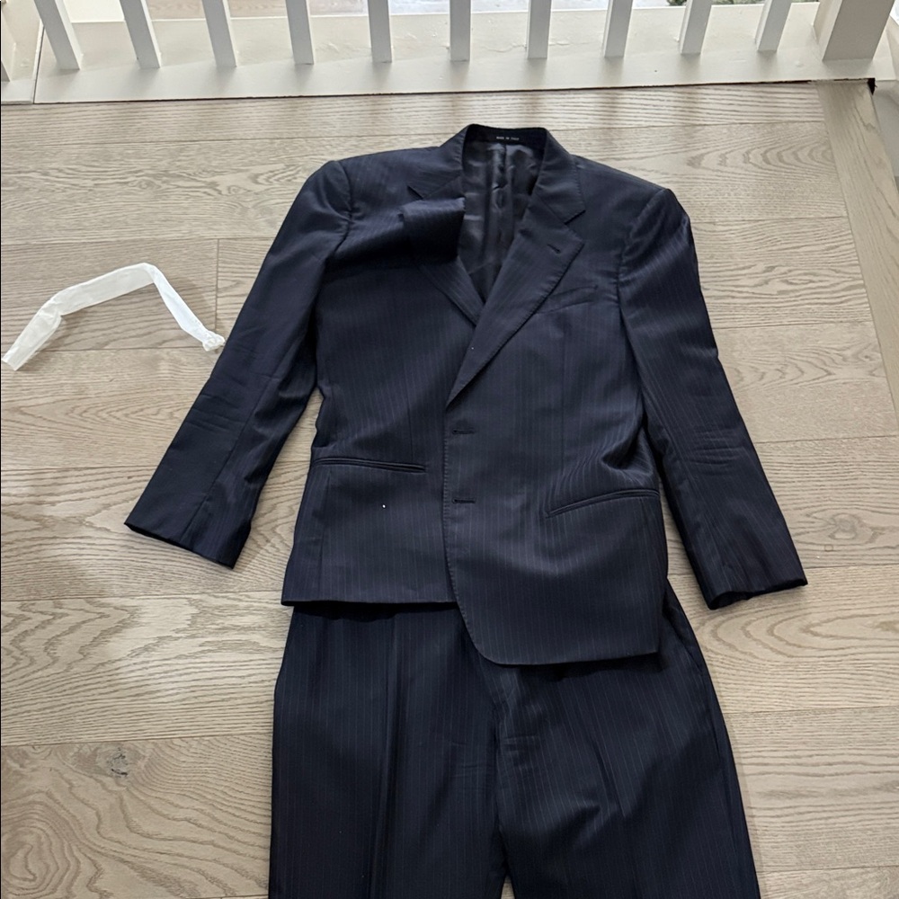 Armani Collezioni Dark Navy Men's Suit